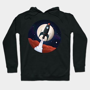 Space Rocket Hoodie